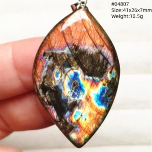 Purple Labradorite Pendant with Natural Flash - Image 59