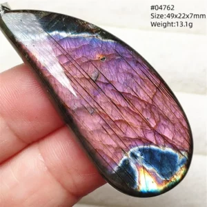 Purple Labradorite Pendant with Natural Flash - Image 26