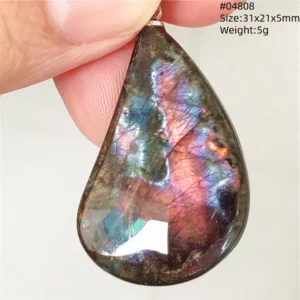 Purple Labradorite Pendant with Natural Flash - Image 57