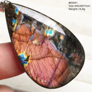 Rare Purple & Blue Labradorite Pendant, Women & Men - Image 11