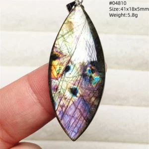 Purple Labradorite Pendant with Natural Flash - Image 53