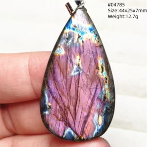 Purple Labradorite Pendant with Natural Flash - Image 35