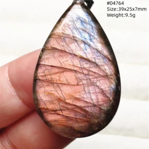 Purple Labradorite Pendant with Natural Flash - Image 17