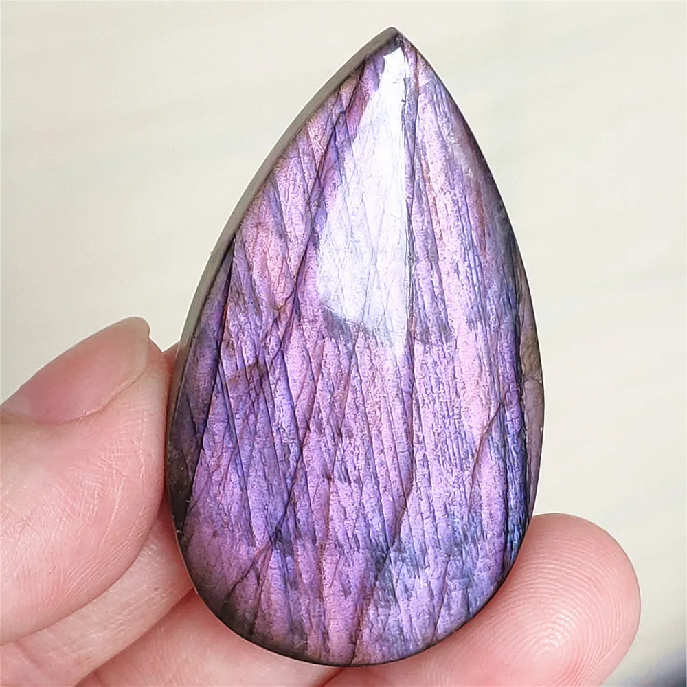 Purple Labradorite Pendant with Natural Flash