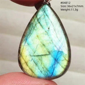 Purple Labradorite Pendant with Natural Flash - Image 49