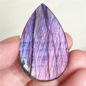 Purple Labradorite Pendant with Natural Flash - Image 6