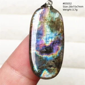 Purple Labradorite Pendant with Natural Flash - Image 54