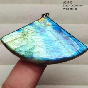 Purple Labradorite Pendant with Natural Flash - Image 36