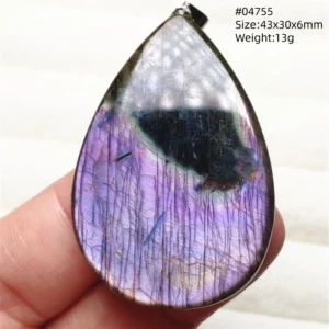 Purple Labradorite Pendant with Natural Flash - Image 24