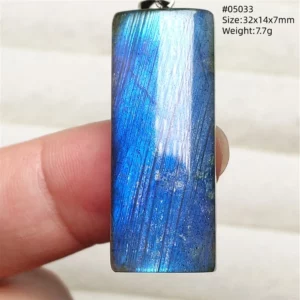 Purple Labradorite Pendant with Natural Flash - Image 56