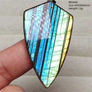 Rare Purple & Blue Labradorite Pendant, Women & Men - Image 21