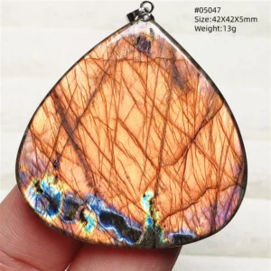 Rare Purple & Blue Labradorite Pendant, Women & Men - Image 18