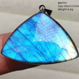 Purple Labradorite Pendant with Natural Flash - Image 16