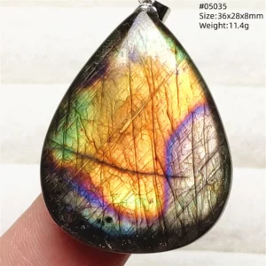 Purple Labradorite Pendant with Natural Flash - Image 67