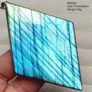 Rare Purple & Blue Labradorite Pendant, Women & Men - Image 24
