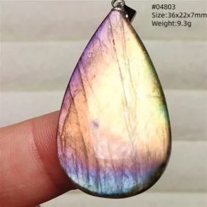 Purple Labradorite Pendant with Natural Flash - Image 66