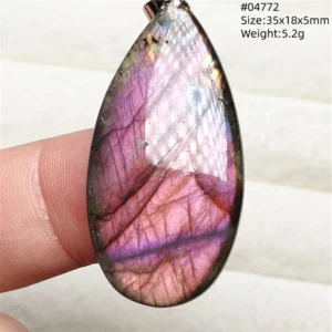 Purple Labradorite Pendant with Natural Flash - Image 41