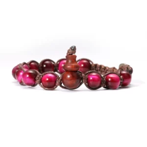 Natural Stone Hand-Woven Lucky Charm Bracelet - Image 10