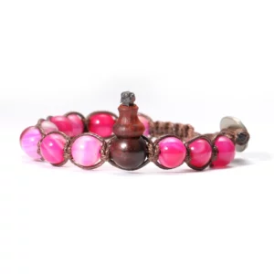 Natural Stone Hand-Woven Lucky Charm Bracelet - Image 13