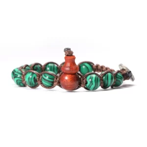 Natural Stone Hand-Woven Lucky Charm Bracelet - Image 8