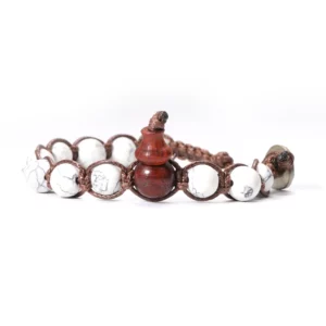 Natural Stone Hand-Woven Lucky Charm Bracelet - Image 7