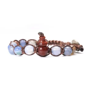 Natural Stone Hand-Woven Lucky Charm Bracelet - Image 9