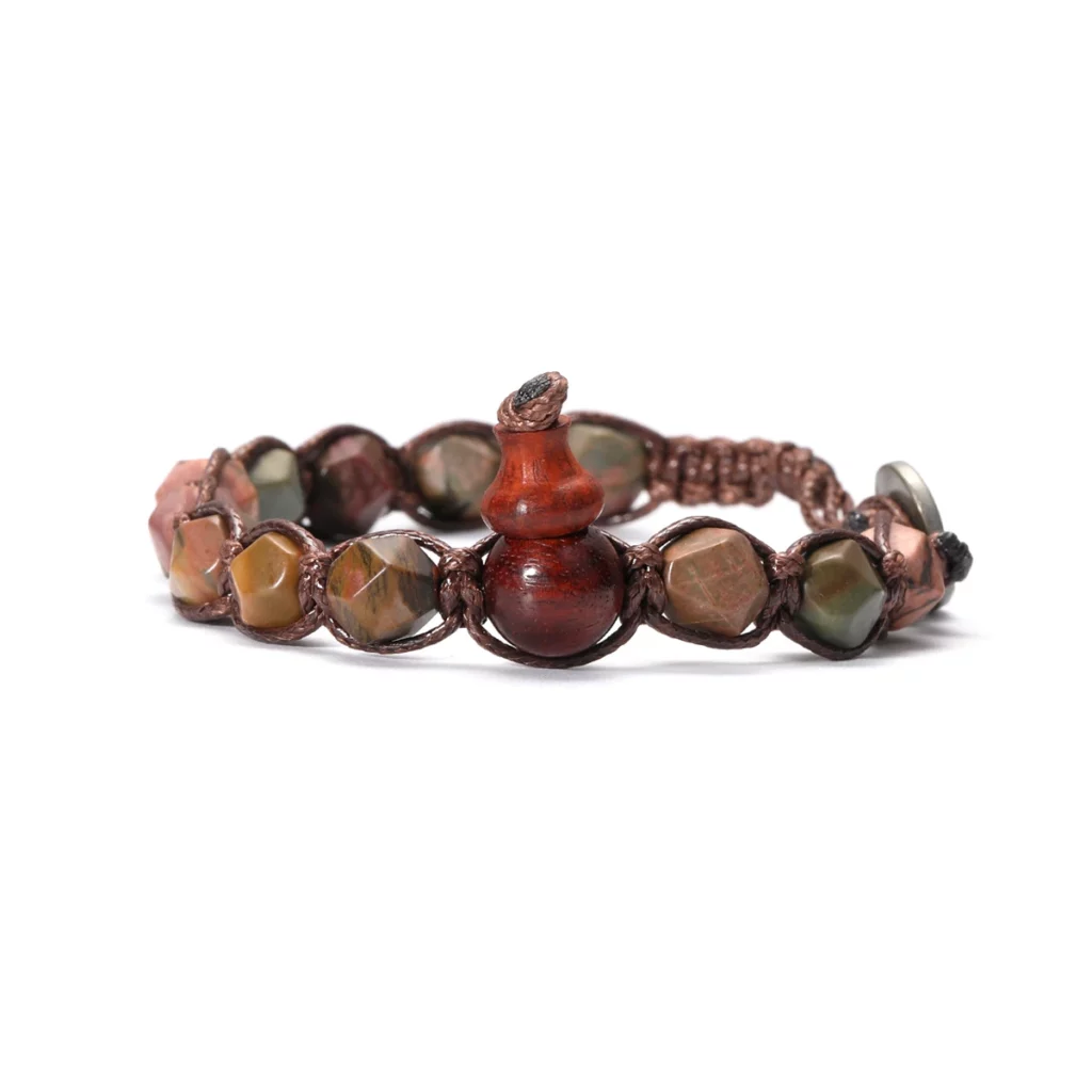 Natural Stone Handwoven Adjustable Lucky Bracelet