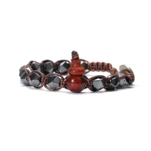 Natural Stone Handwoven Adjustable Lucky Bracelet - Image 21