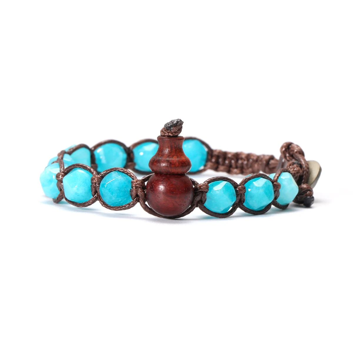 Natural Stone Handwoven Adjustable Lucky Bracelet - Image 19