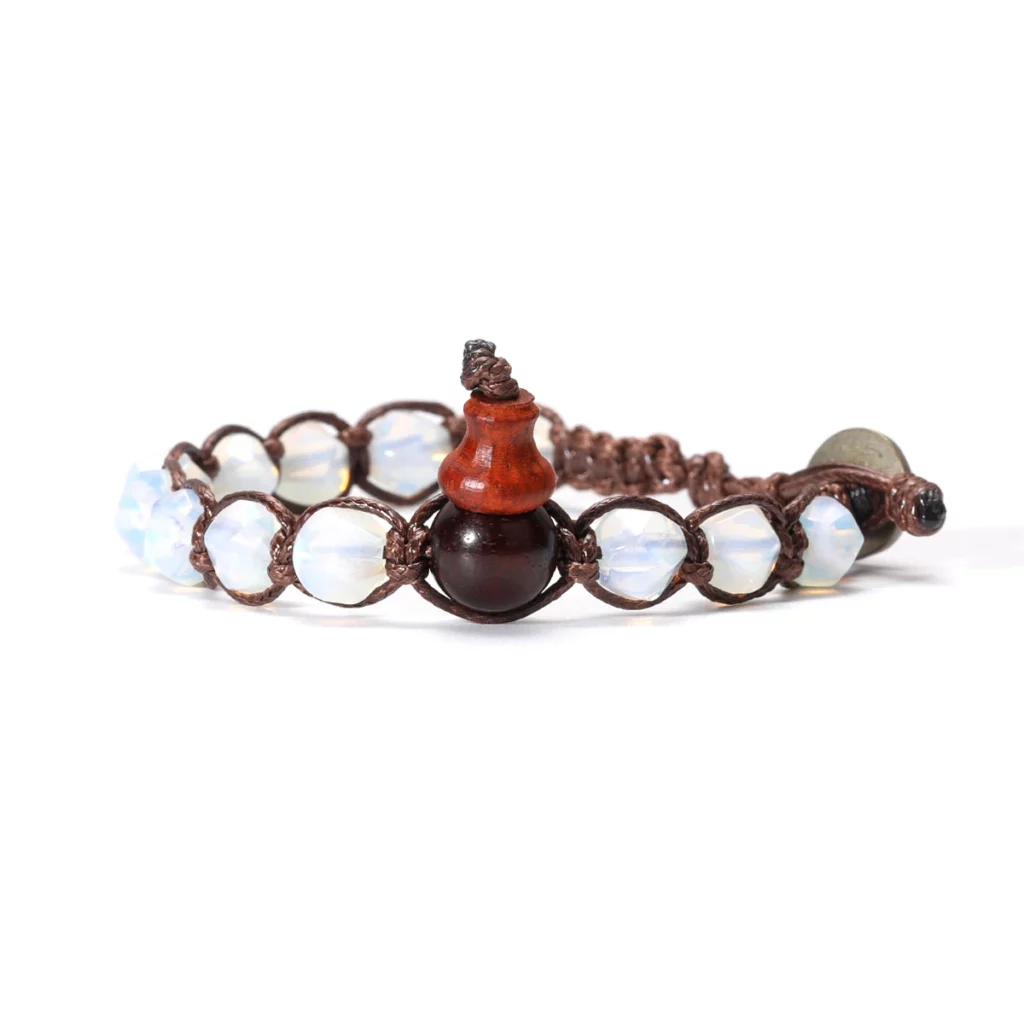 Natural Stone Handwoven Adjustable Lucky Bracelet