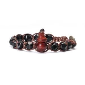 Natural Stone Handwoven Adjustable Lucky Bracelet - Image 29