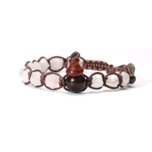Natural Stone Handwoven Adjustable Lucky Bracelet - Image 15