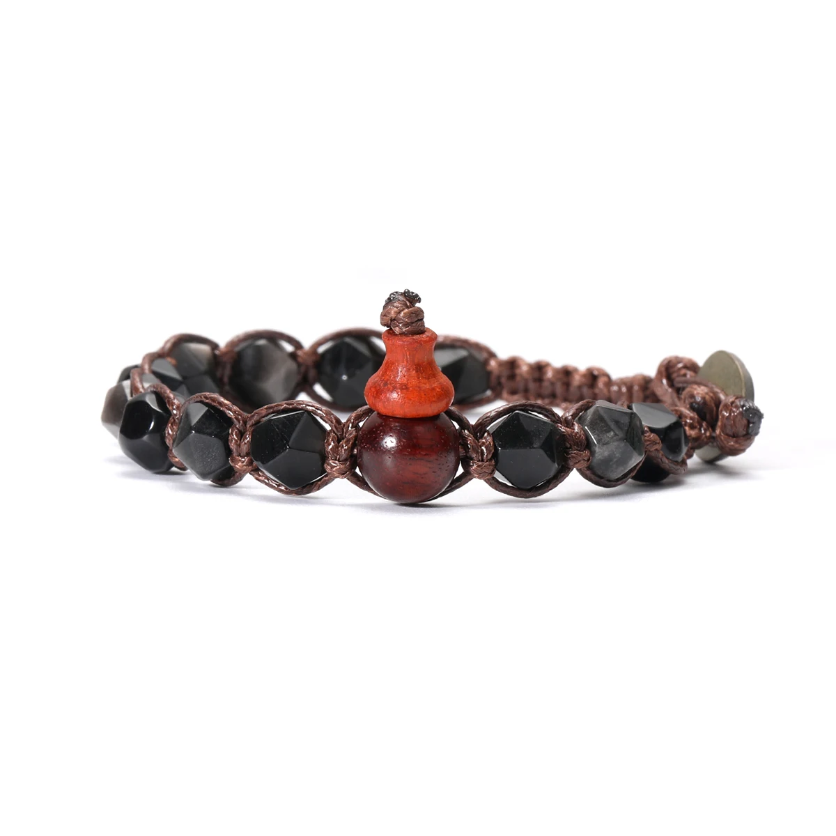 Natural Stone Handwoven Adjustable Lucky Bracelet - Image 25