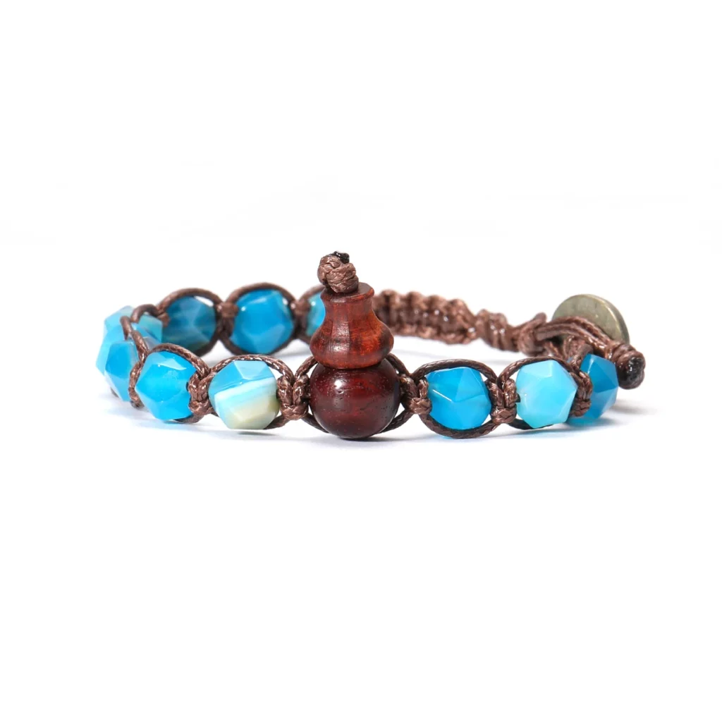 Natural Stone Handwoven Adjustable Lucky Bracelet