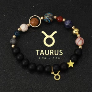 Celestial Crystal Zodiac Bracelet with Eight Planets - Image 16