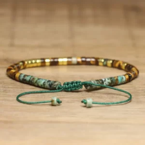 Natural Stone Adjustable Beaded Bracelet for Women - Image 5