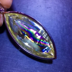 Natural Yellow Citrine Crystal Pendant Necklace, Rare AAAAA Grade - Image 5