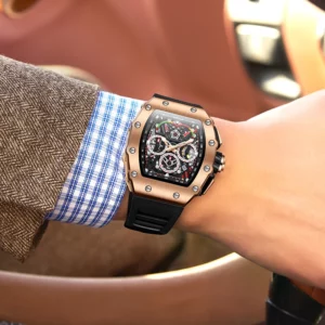 ONOLA Luxury Automatic Men's Watch, Timeless Style - Image 3