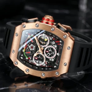 ONOLA 2021 Luxury Chronograph Quartz Sports Watch - Image 4