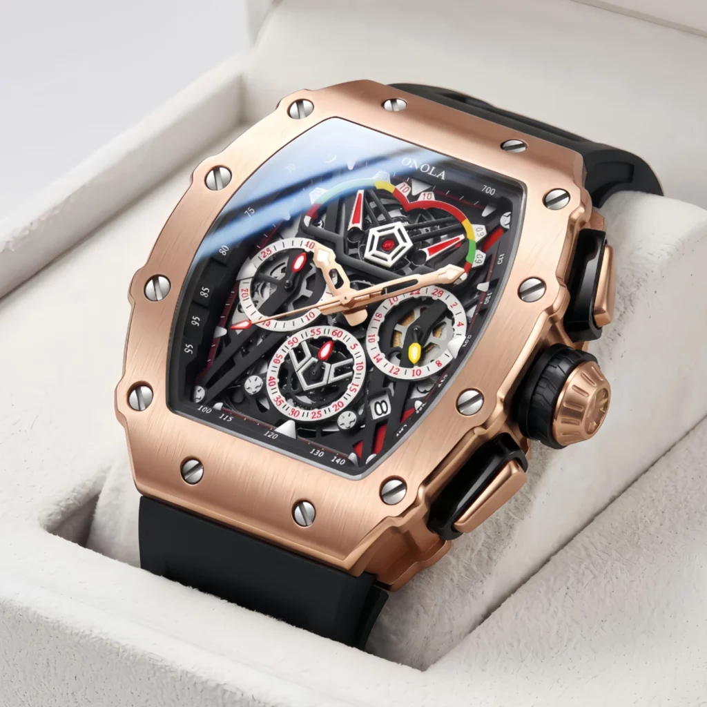 ONOLA 2021 Luxury Chronograph Quartz Sports Watch