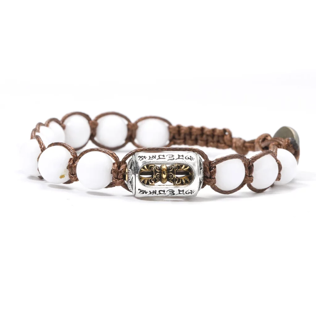 Natural Stone Red Sandalwood 8mm Prayer Beads Bracelet