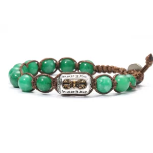 Natural Stone Red Sandalwood 8mm Prayer Beads Bracelet - Image 9
