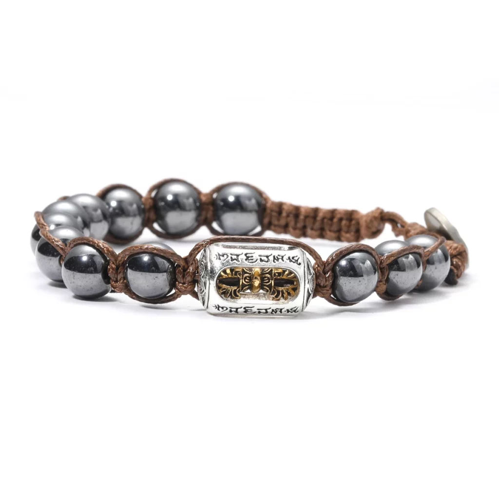 Natural Stone Red Sandalwood 8mm Prayer Beads Bracelet