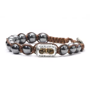 Natural Stone Red Sandalwood 8mm Prayer Beads Bracelet - Image 15
