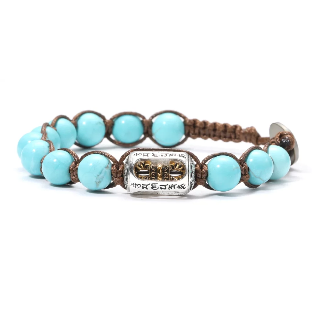 Natural Stone Red Sandalwood 8mm Prayer Beads Bracelet
