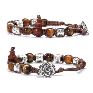 Tibetan Healing Auspicious Peace Gourd Bracelet - Image 11