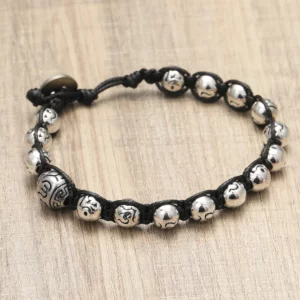 Tibetan Healing Auspicious Peace Gourd Bracelet - Image 10
