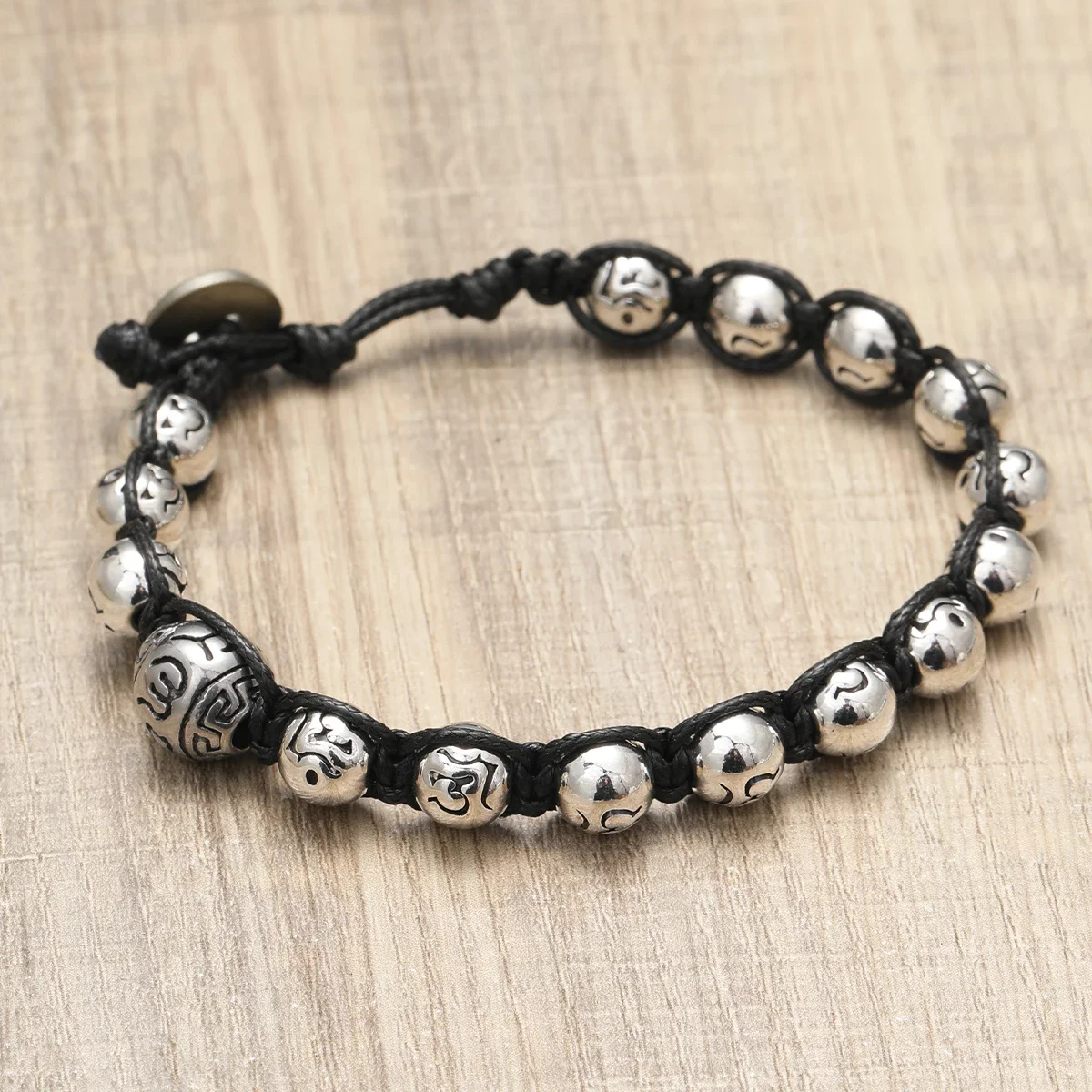 Tibetan Healing Auspicious Peace Gourd Bracelet - Image 10