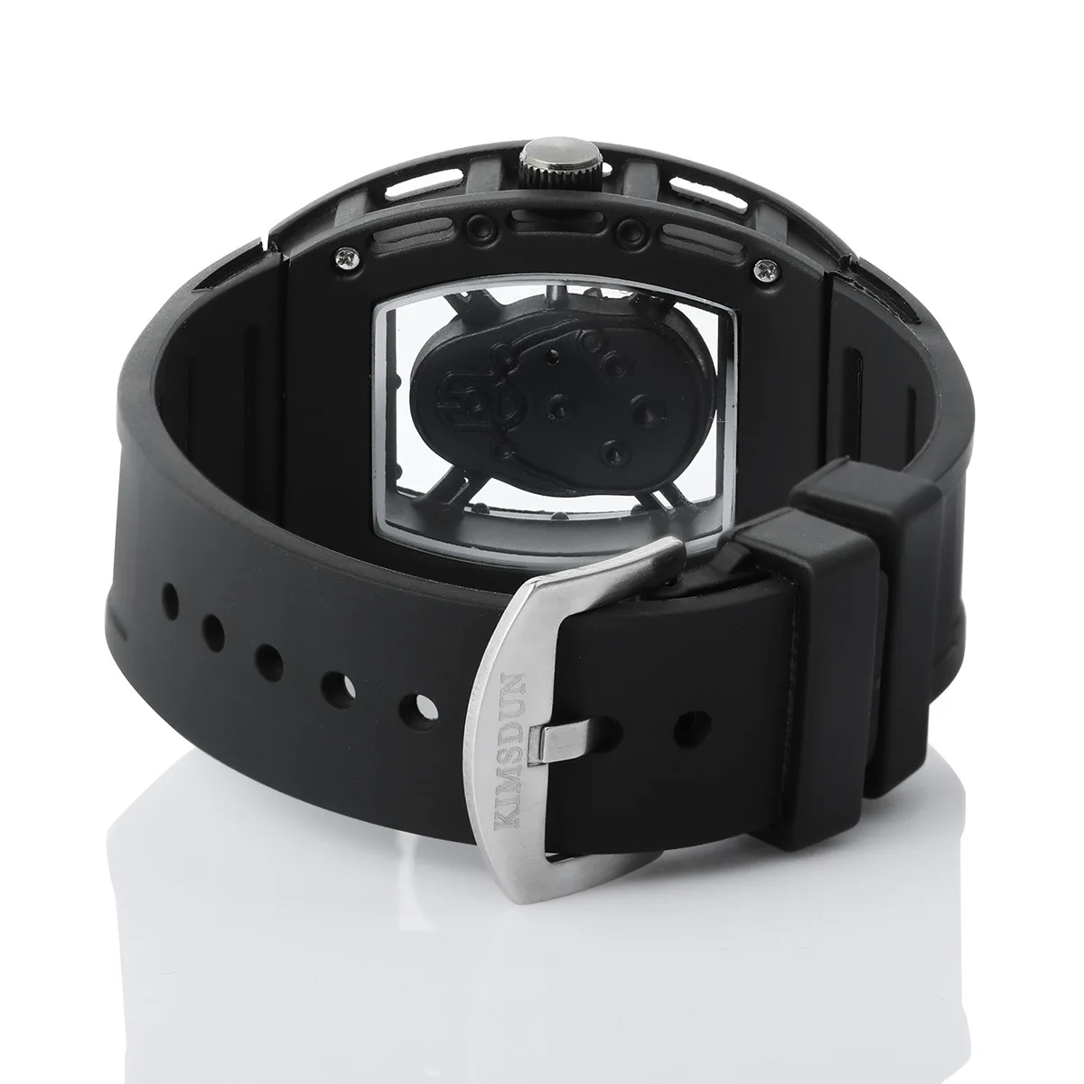 Skull Hollow Quartz Watch: Y2K Gothic Punk Style - Image 4