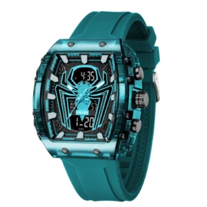 Fashion Sport Rectangle Watch with Dual Time and 50m Waterproof - Image 10